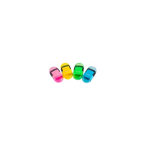 Espositore 24 gomme-temperamatite a 1 foro 2-in-1 Donau in colori assortiti - 330371924
